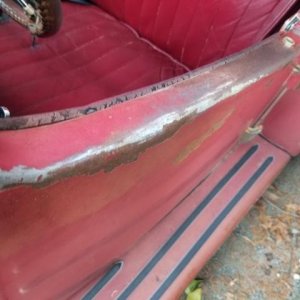 1953 MGTD Restore original paint Meguars Number 7 Mike Phillips
