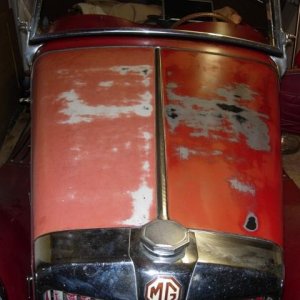 1953 MGTD Restore original paint Meguars Number 7 Mike Phillips