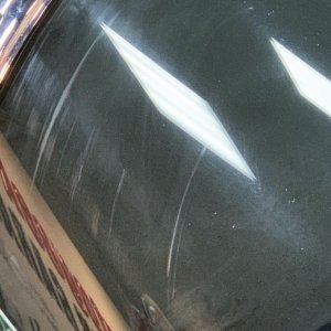 how to remove wiper marks scratches in glass windshield