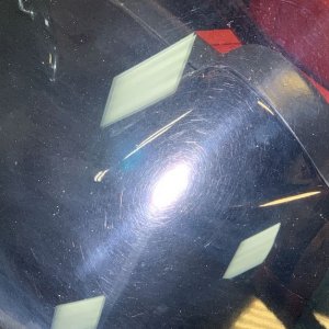 how to remove wiper marks scratches in glass windshield