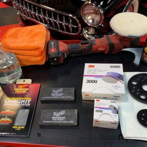 1972 Cutlass Wetsanding by Mike Phillips