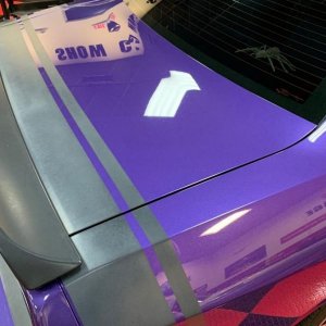 Machine Polishing Matte Graphics Paint Mike Phillips