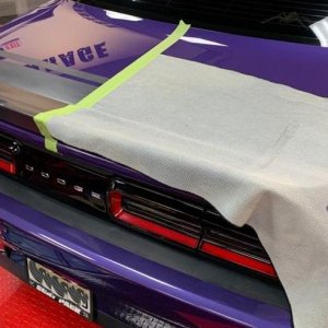 Machine Polishing Matte Graphics Paint Mike Phillips