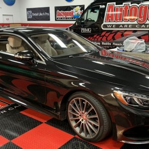 2016 Mercedes Benz S550 Coupe detailed by Mike Phillips