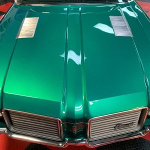 1972 Cutlass Wetsanding by Mike Phillips