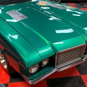 1972 Cutlass Wetsanding by Mike Phillips