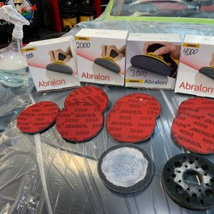 Machine Sanding Polishing Glass Windshields Mike Phillips