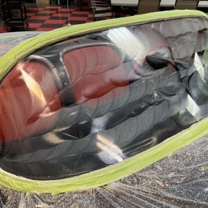 Machine Sanding Polishing Glass Windshields Mike Phillips