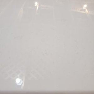 2021 Chevy Silverado with stains in white paint