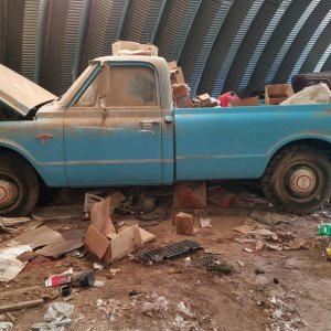 1967 Chevy C20 Barn Find - Original Paint