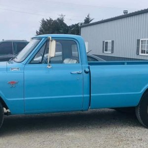 1967 Chevy C20 Barn Find - Original Paint