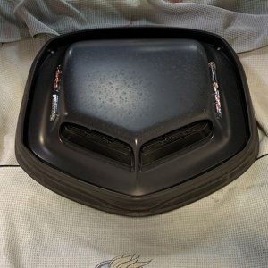 Remove water spots Matte Shaker Hood Scoop 2016 Challenger Scatpack 392 Hem