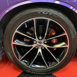 Removing Water Spots from Matte Vinyl Graphics Challenger Scatpack 392 Hemi