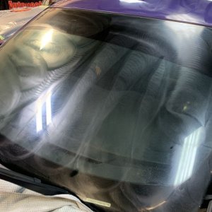 Removing Water Spots from Matte Vinyl Graphics Challenger Scatpack 392 Hemi