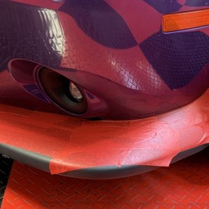 Removing Water Spots from Matte Vinyl Graphics Challenger Scatpack 392 Hemi