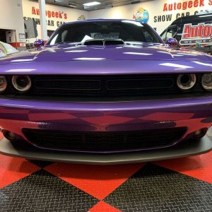 Removing Water Spots from Matte Vinyl Graphics Challenger Scatpack 392 Hemi