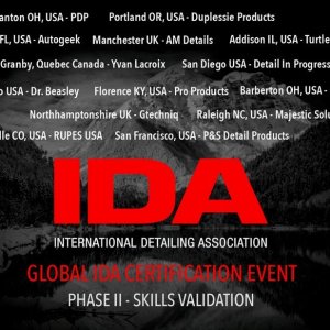 IDA Global Skill Validation Testing Phase II Mike Phillips Autogeek