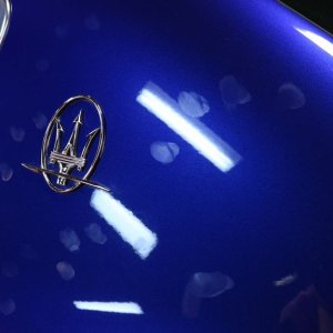 Pinnacle Black Label Paint Coating - Blue Maserati
