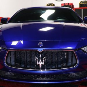 Pinnacle Black Label Paint Coating - Blue Maserati