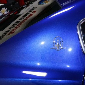 Pinnacle Black Label Paint Coating - Blue Maserati