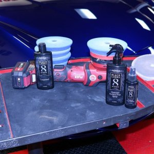 Pinnacle Black Label Paint Coating - Blue Maserati