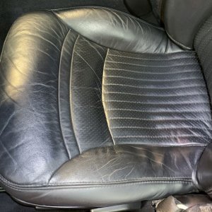 Simple Corvette Leather Interior Detail