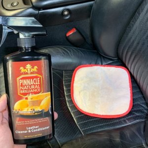 Simple Corvette Leather Interior Detail
