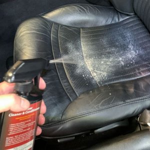 Simple Corvette Leather Interior Detail
