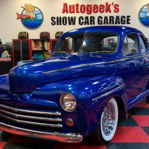 Wetsanding 1947 Ford Coupe Streetrod Mike Phillips