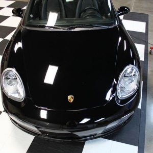 Joe The Detailer Black Porsche Show Car Finish