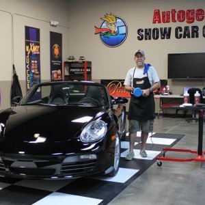 Joe The Detailer Black Porsche Show Car Finish