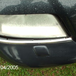 front bumper after