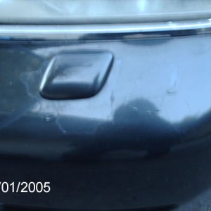 front bumper before