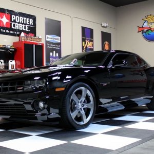 2010 Black SS Camaro with Poli-Coat