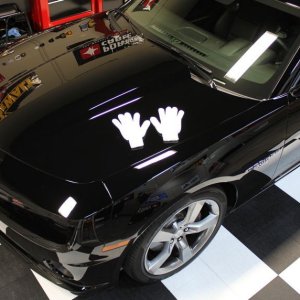 2010 Black SS Camaro with Poli-Coat