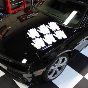 2010 Black SS Camaro with Poli-Coat