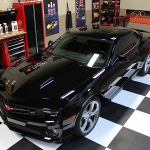 2010 Black SS Camaro with Poli-Coat
