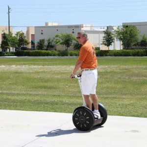 Bob on a Segway