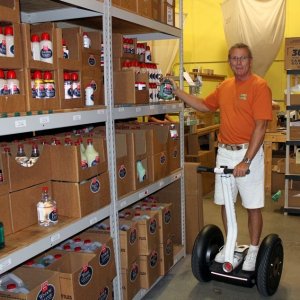 Bob on a Segway