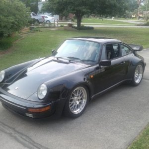 Black Porsche