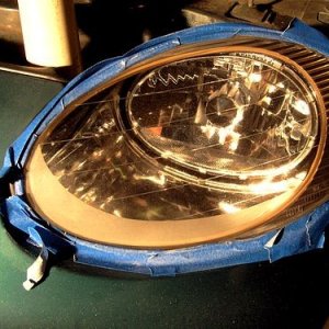 Taurus Headlight Restoration