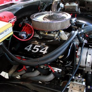 454 Big Block Chevy Engine