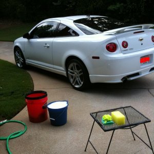 '09 Cobalt SS Wash 'n Wax July