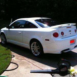 '09 Cobalt SS Wash 'n Wax July