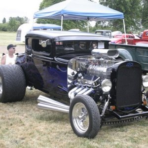 Mark Privratsky 1930 Ford Model-A coupe