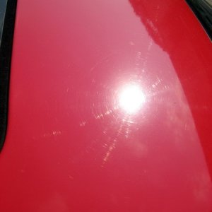 97 VW Jetta Swirls Roof