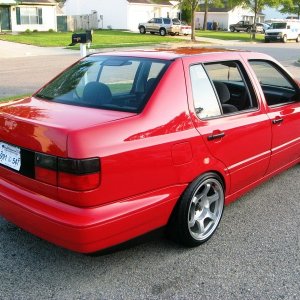 97 VW Jetta After Polishing