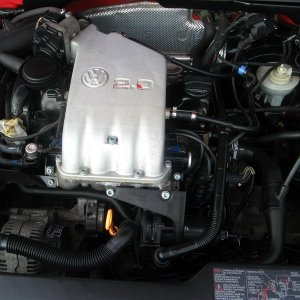 97 VW Jetta Engine Cleaning Before and After