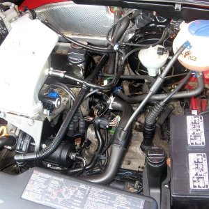 97 VW Jetta Engine Cleaning Before and After