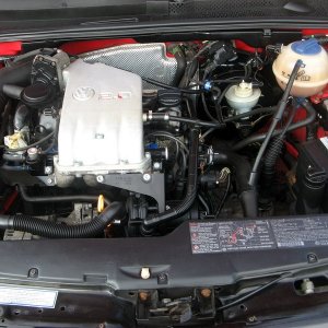 97 VW Jetta Engine Cleaning Before and After